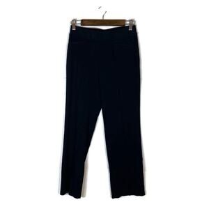 Madewell Crop Pants Sz Medium Culotte Wide Leg  Pockets Navy Blue